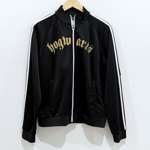 HARRY Potter Hogwarts Full Zip Track Jacket Size M